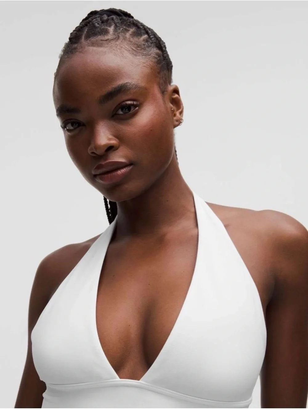 Lululemon Align Halter Bra *Light Support, C/D Cup White